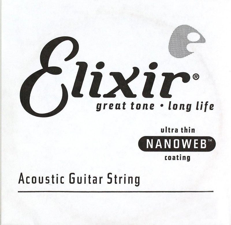 Cuerda de guitarra Elixir NANOWEB .022