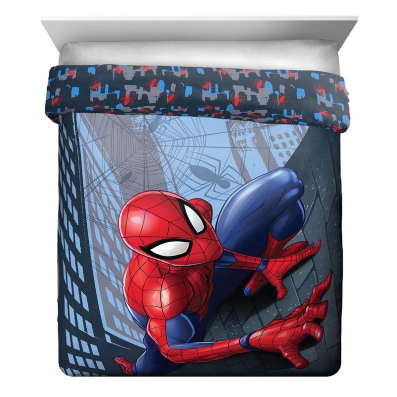 Juego de ropa de cama Jay Franco Queen 5 piezas Spiderman multicolor