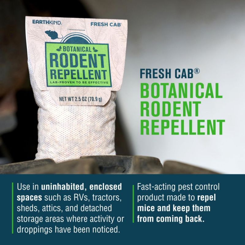 Repelente de roedores Fresh Cab – Pack de 6 bolsas de 71 g