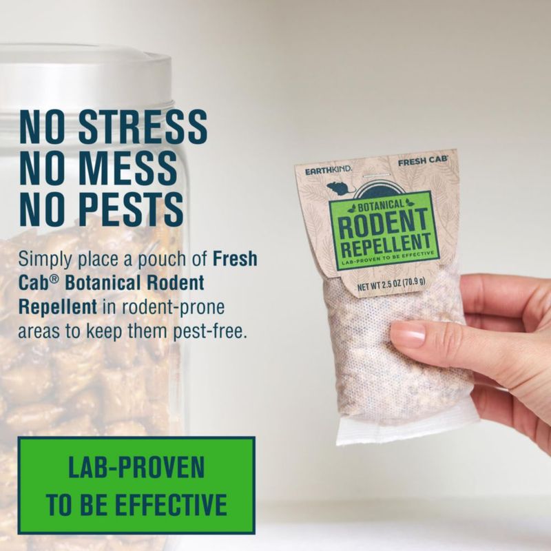 Repelente de roedores Fresh Cab – Pack de 6 bolsas de 71 g
