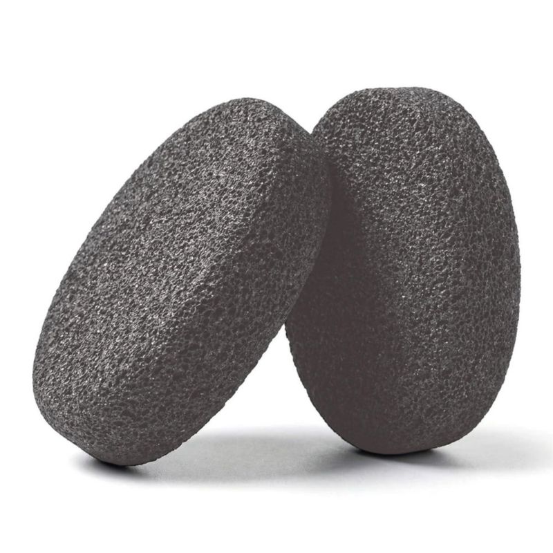 Piedra Pómez para Pies JINTONE Pack de 2 Negro y Blanco