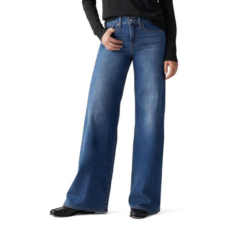 Jeans Levi's 318 Shaping Pierna Ancha Talla Plus 35
