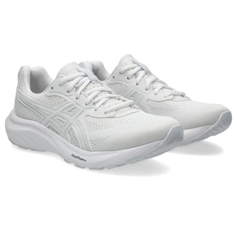 Zapatillas de running para mujer ASICS Gel-Contend 9 blanco/gris glaciar US 10
