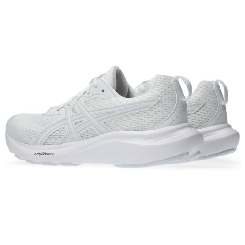 Zapatillas de running para mujer ASICS Gel-Contend 9 blanco/gris glaciar US 10