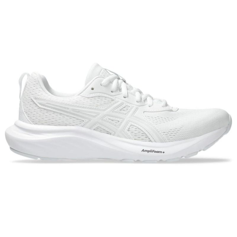 Zapatillas de running para mujer ASICS Gel-Contend 9 blanco/gris glaciar US 10
