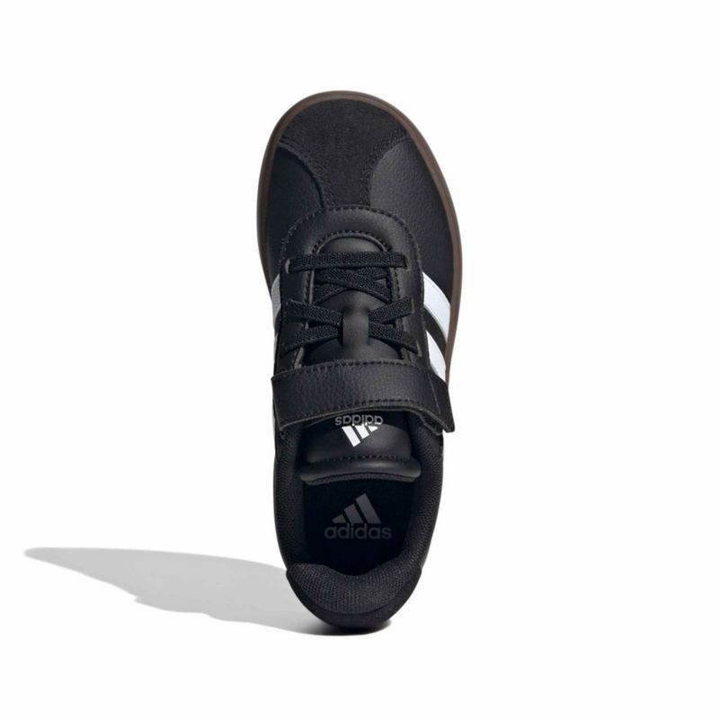 Zapatillas adidas VL Court 3.0 con cordón elástico - Talla 11K