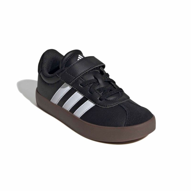 Zapatillas adidas VL Court 3.0 con cordón elástico - Talla 11K