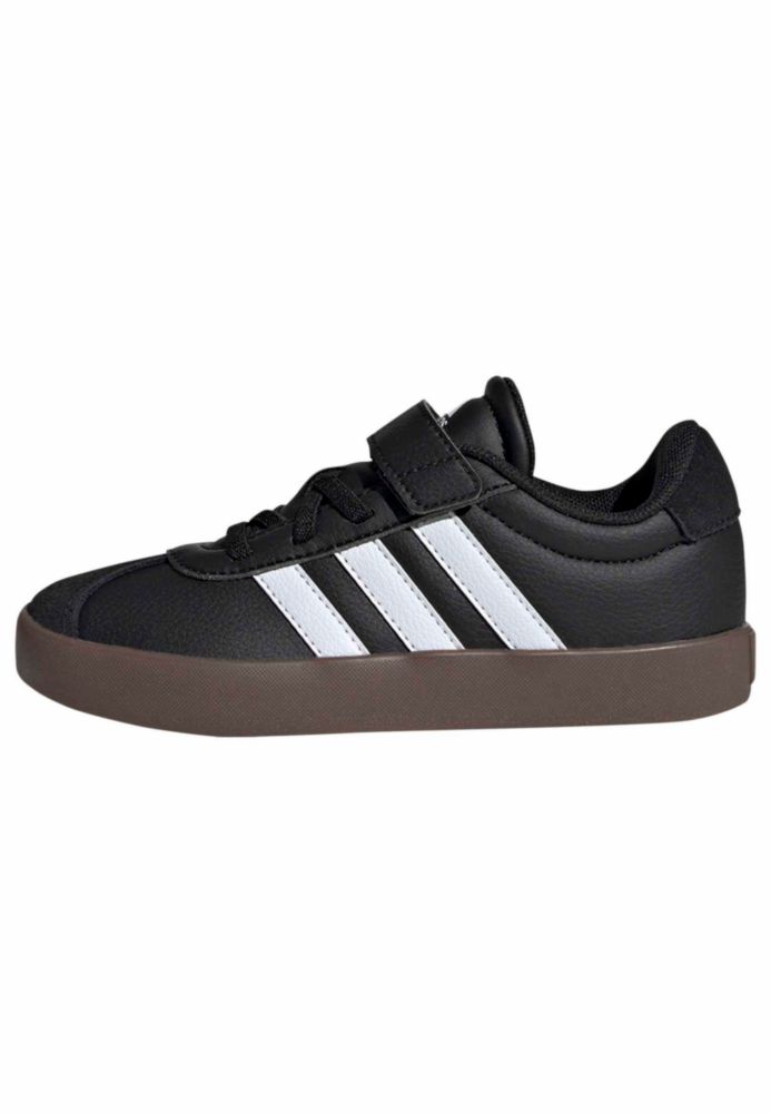 Zapatillas adidas VL Court 3.0 con cordón elástico - Talla 11K