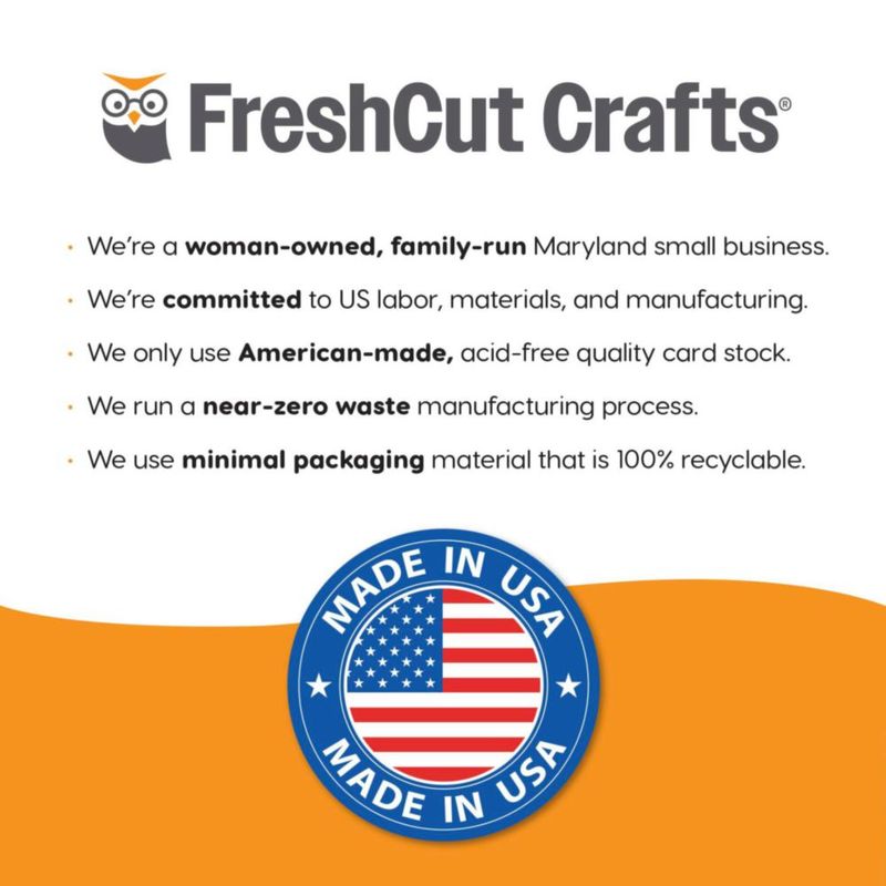 Recortes de calabaza FreshCut Crafts 60 piezas (naranja)