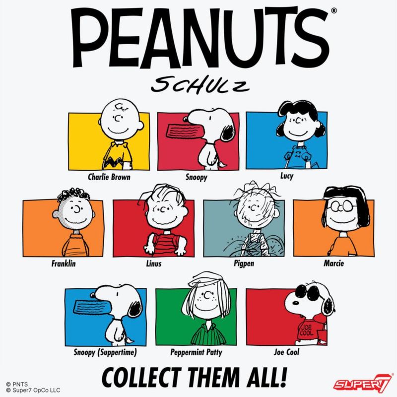Figura de acción Super7 Peppermint Patty de 375" Peanuts
