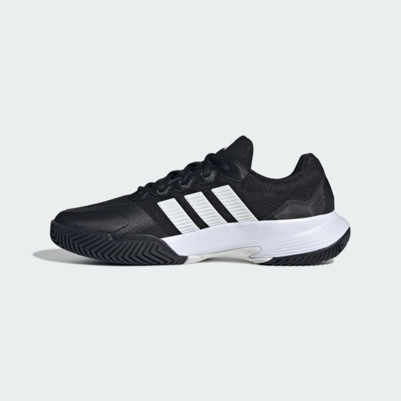 Zapatos adidas Gamecourt 2 M 27 cm Negro/Blanco/Plateado