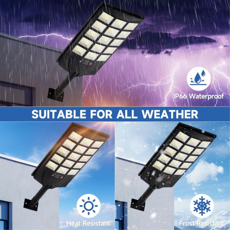 Luz Solar Oneluner con Sensor de Movimiento - Pack de 2 Impermeable