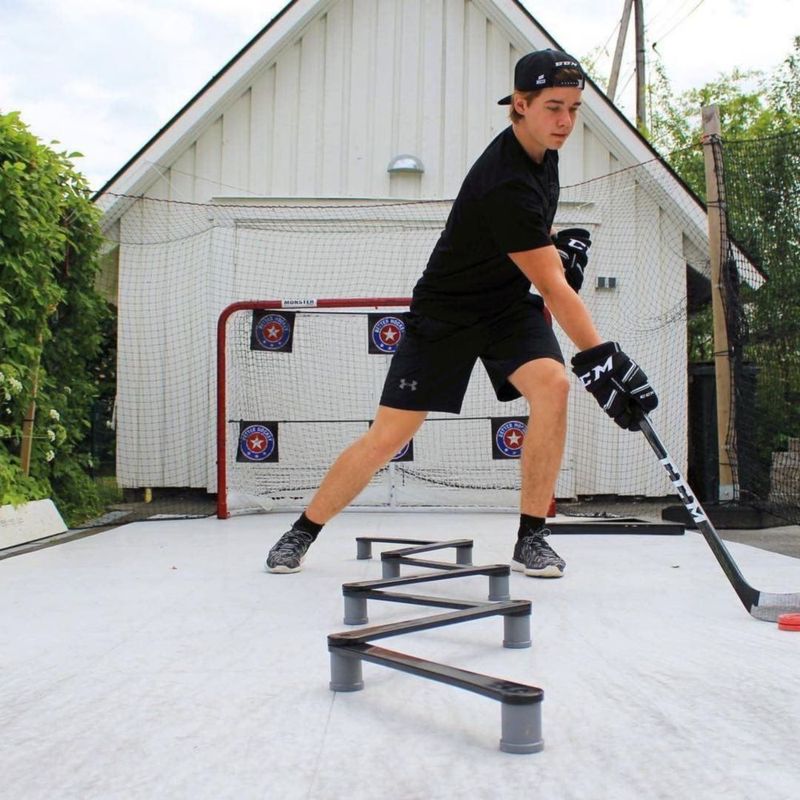 Entrenador de manejo del stick Better Hockey 126 x 25 cm