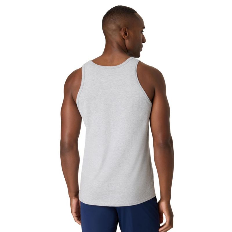 Camiseta sin mangas Hanes talla M pack de 2 color acero claro