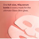 Máscara facial Peach & Lily 40 g colágeno y ginseng – 1 unidad