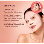 Máscara facial Peach & Lily 40 g colágeno y ginseng – 1 unidad