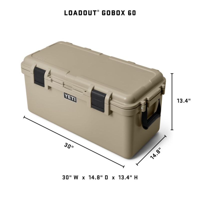 Estuche de carga YETI LoadOut GoBox 1 impermeable oliva