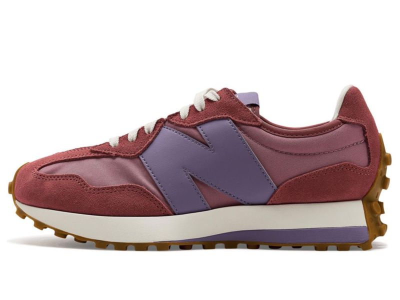 Zapatillas New Balance 327 Caoba/Violeta confitada 10 Mediano