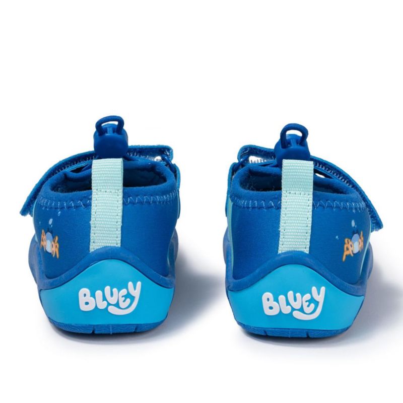 Zapatillas acuáticas Bluey para niño pequeño talla 11/12 azul