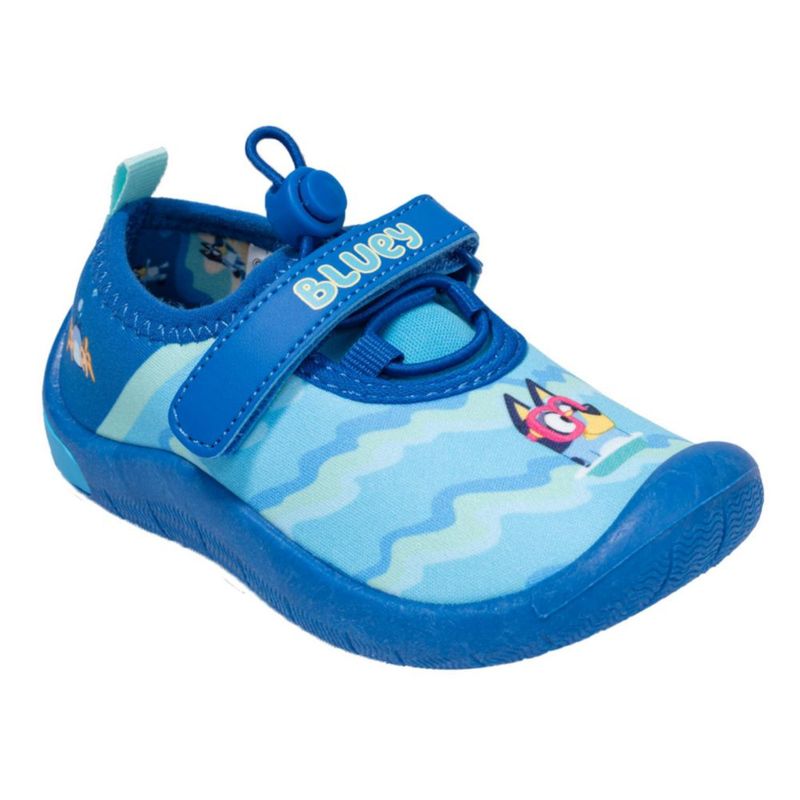 Zapatillas acuáticas Bluey para niño pequeño talla 11/12 azul