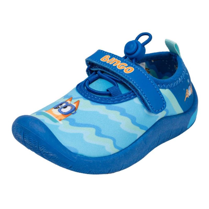 Zapatillas acuáticas Bluey para niño pequeño talla 11/12 azul