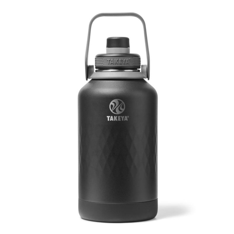 Botella de Agua Takeya 1900 ml Obsidiana con Tapa de Pico