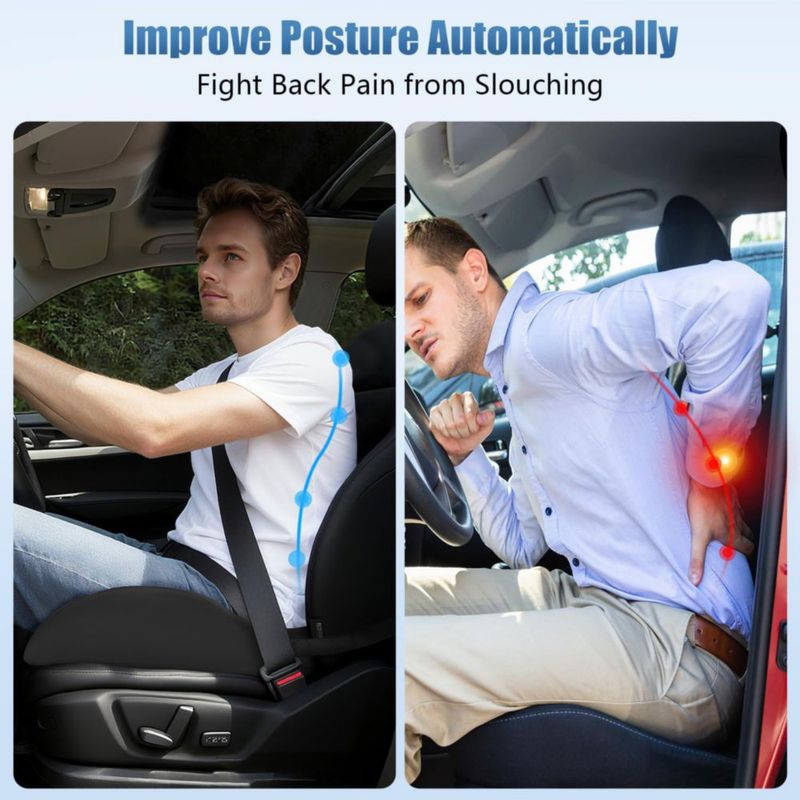 Cojín Antideslizante para Asiento de Coche Comphekept – Soporte Terapéutico