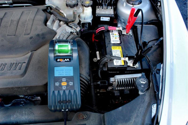 Probador de Baterías Clore Automotive SOLAR BA327 con Impresora