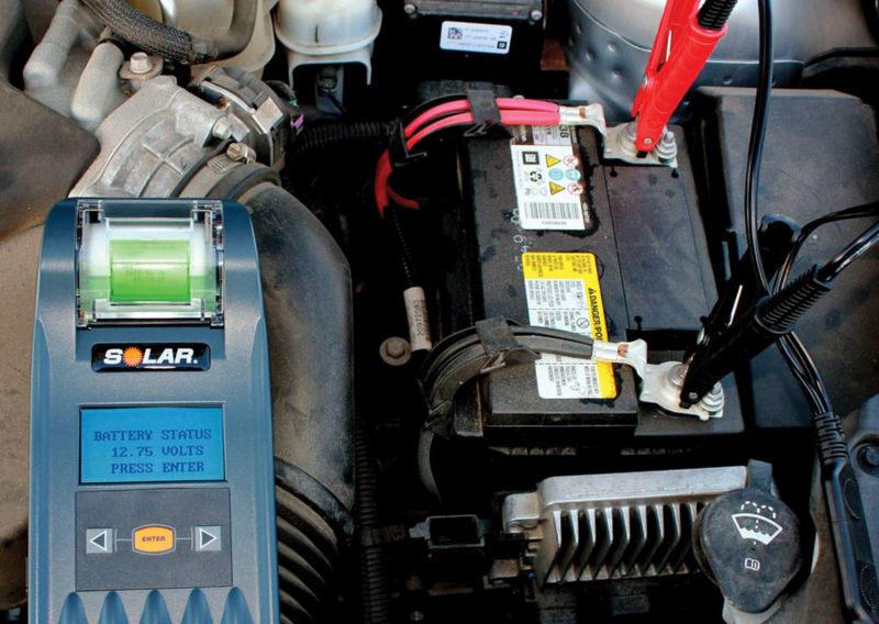 Probador de Baterías Clore Automotive SOLAR BA327 con Impresora