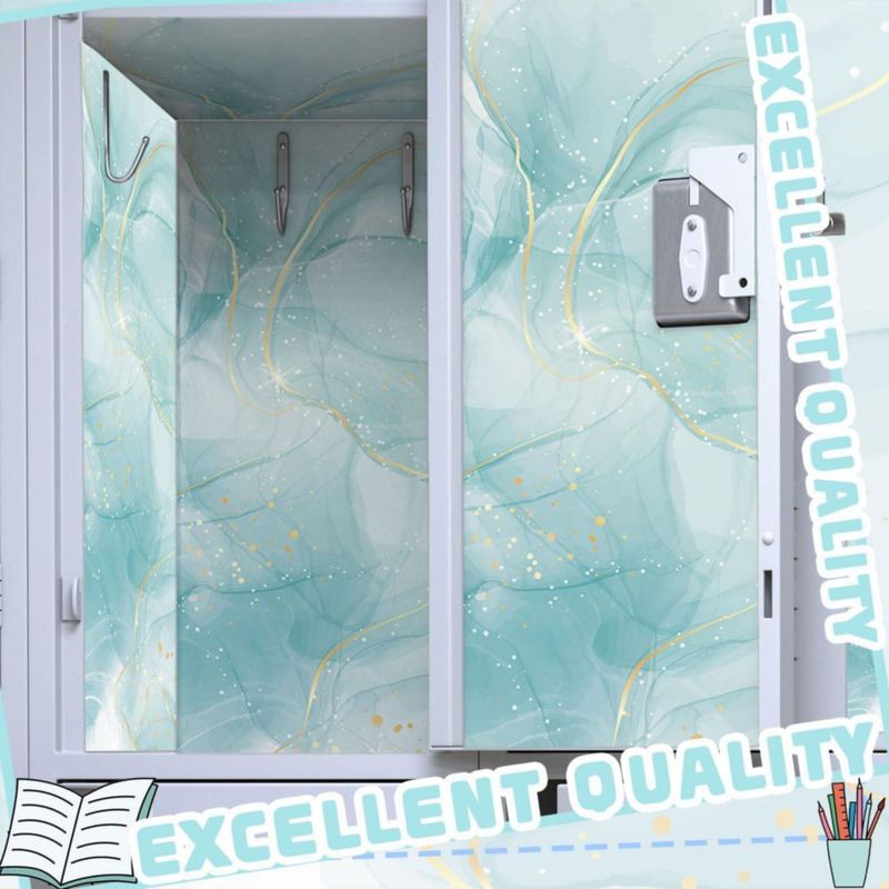 Papel pintado magnético Gosodeny 30 cm – Pack de 6 con diseño acuarela