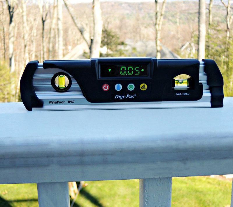 Nivel Digital Digi-Pas DWL280PRO 23 cm Impermeable IP67