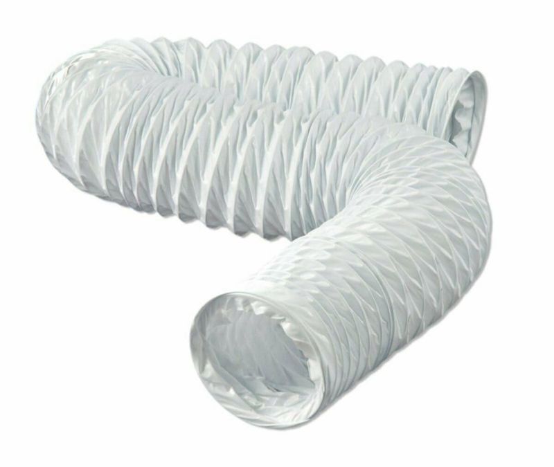 Manguera de ventilación Mark Vitow 10 cm x 24 m vinilo blanco