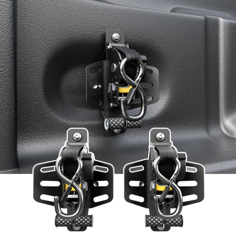 Juego de 2 correas de amarre retráctiles SZYANG para Ford F150