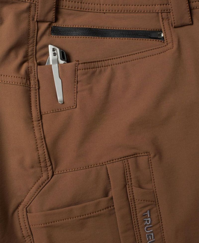 PANTALONES TRUEWERK 34W x 34L Marrón WerkPant