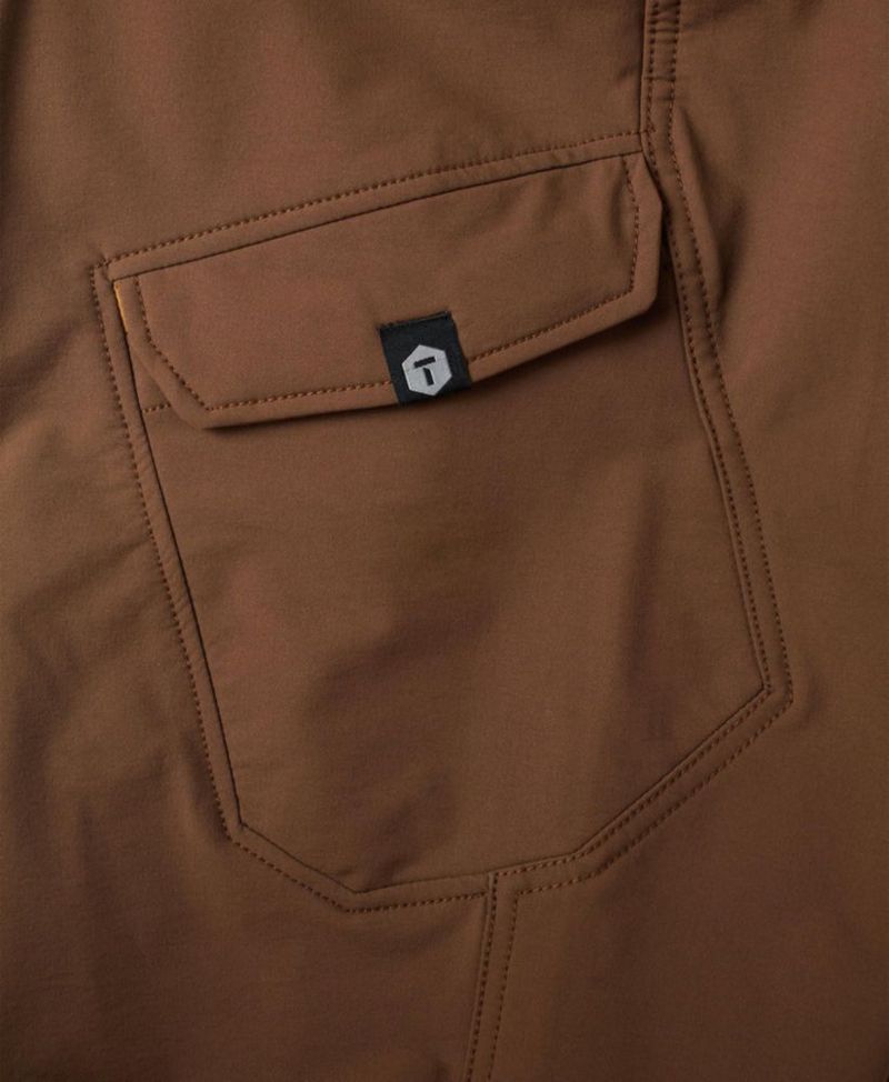 PANTALONES TRUEWERK 34W x 34L Marrón WerkPant