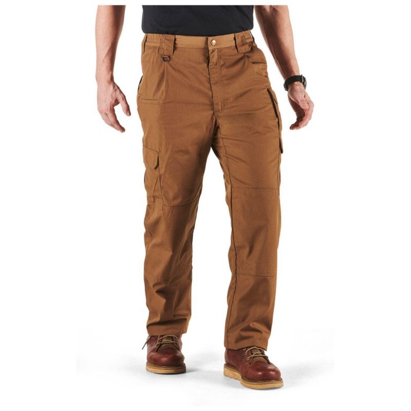 Pantalones cargo tácticos 5.11 38W x 34L Marrón Ripstop