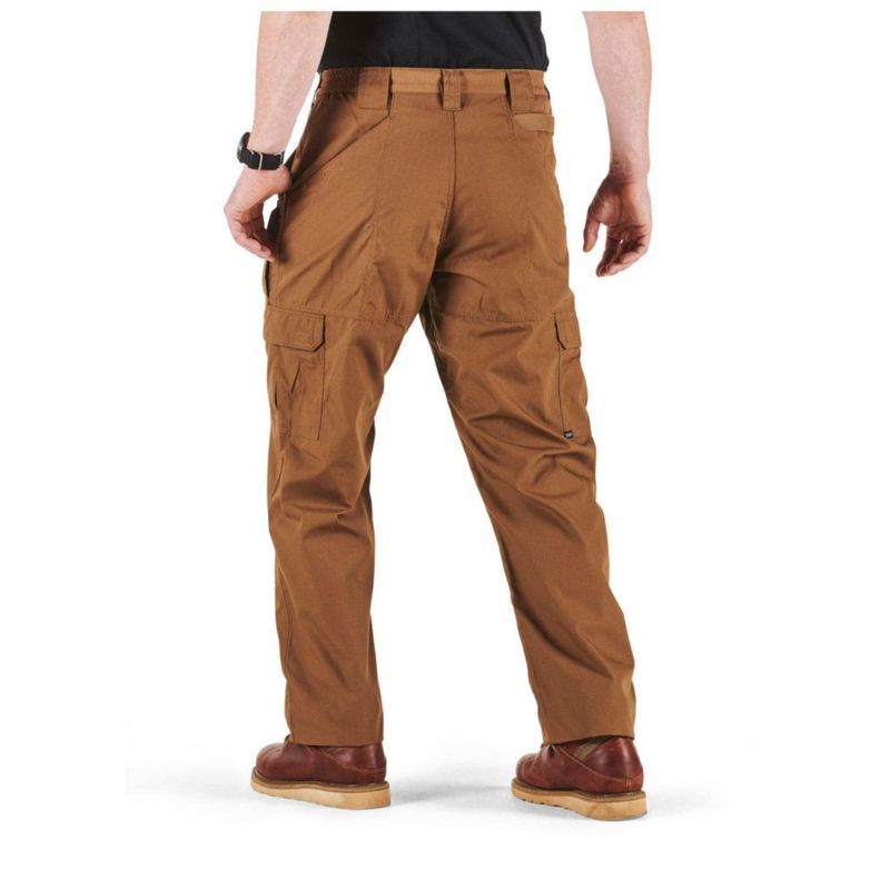 Pantalones cargo tácticos 5.11 38W x 34L Marrón Ripstop