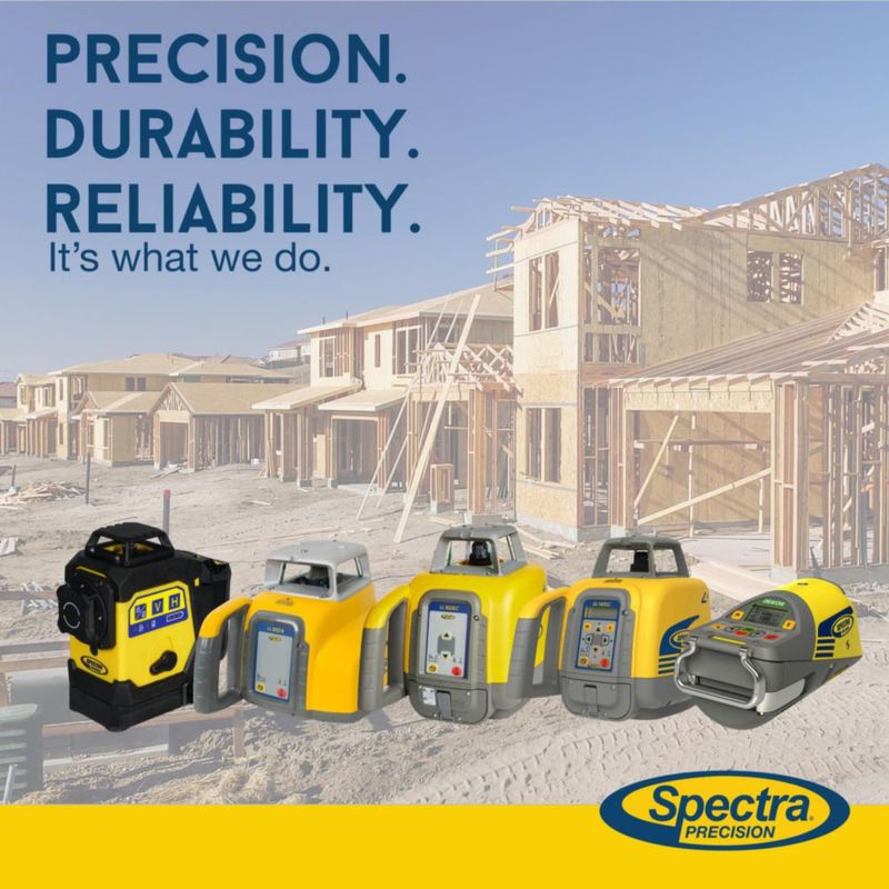 Receptor de Nivel Láser Spectra Precision HL760 Impermeable