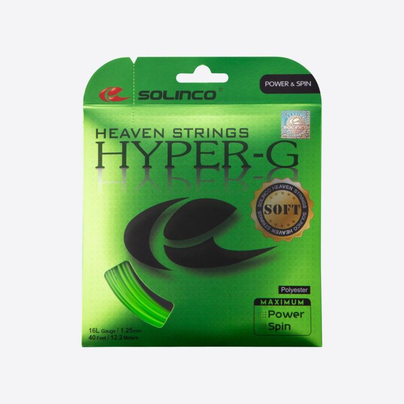 Cuerda de Tenis Solinco Hyper‑G Soft 200 m 16L