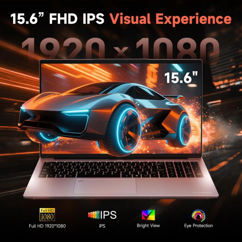 Portátil NIMO Ryzen 7 15.6" 8 núcleos WIFI5 100W PD