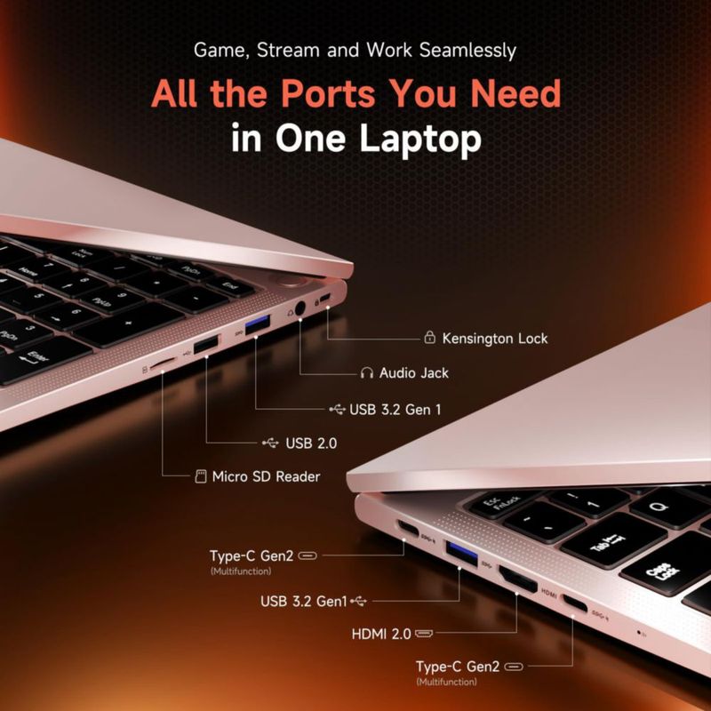 Portátil NIMO Ryzen 7 15.6" 8 núcleos WIFI5 100W PD