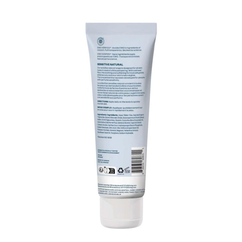 Loción Corporal BIO SPECTRA ATTITUDE 240 ml Sin Fragancia