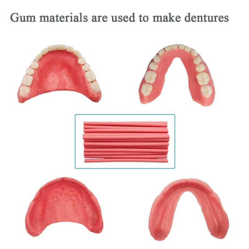 Kit DIY de material para encías de prótesis dental 30 g