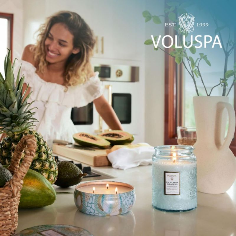 Vela Voluspa California Summers 340 g 40 h de combustión