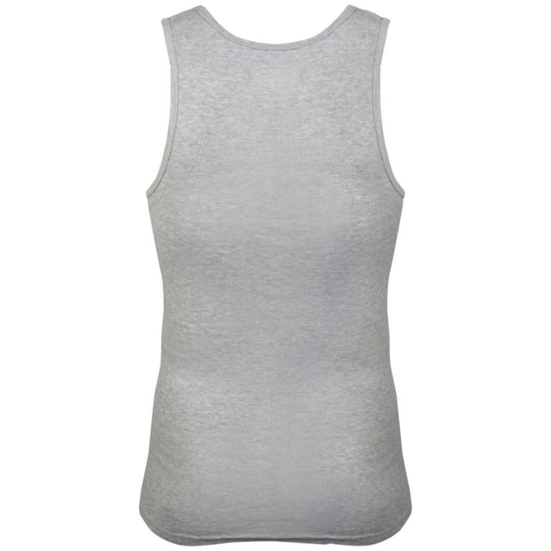 Camiseta sin mangas Gildan G1104 pack de 5 talla grande gris hueso y algas marinas