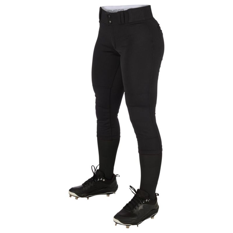 Pantalón de Softball CHAMPRO XXL Negro Poliéster
