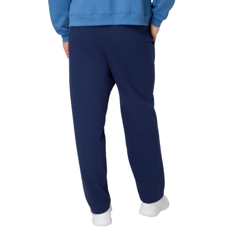 PANTALONES Hanes EcoSmart de Pierna Abierta 3XL Azul Marino