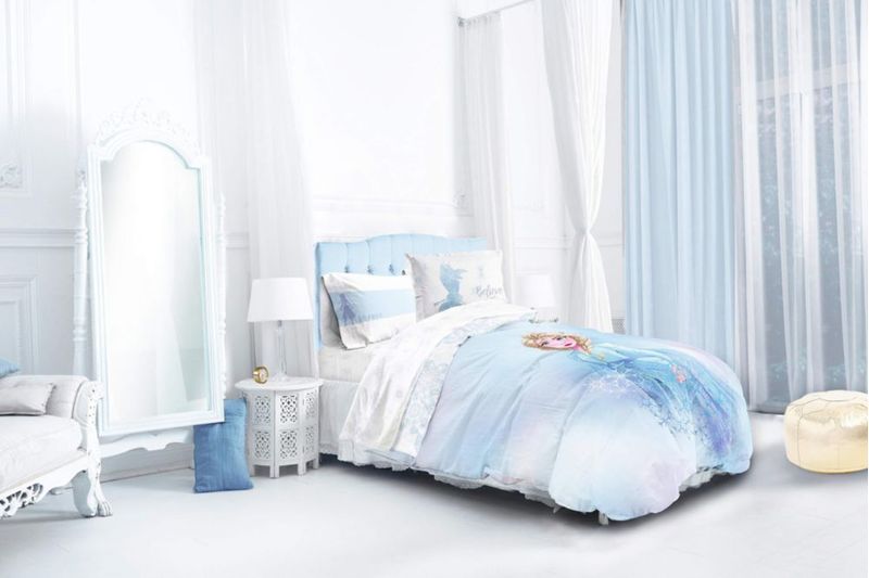 Juego de ropa de cama Jay Franco Queen 7 piezas Elsa de Frozen 2
