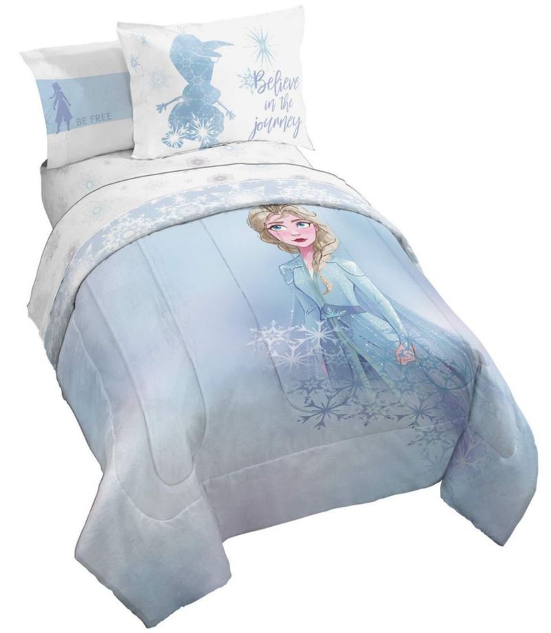 Juego de ropa de cama Jay Franco Queen 7 piezas Elsa de Frozen 2