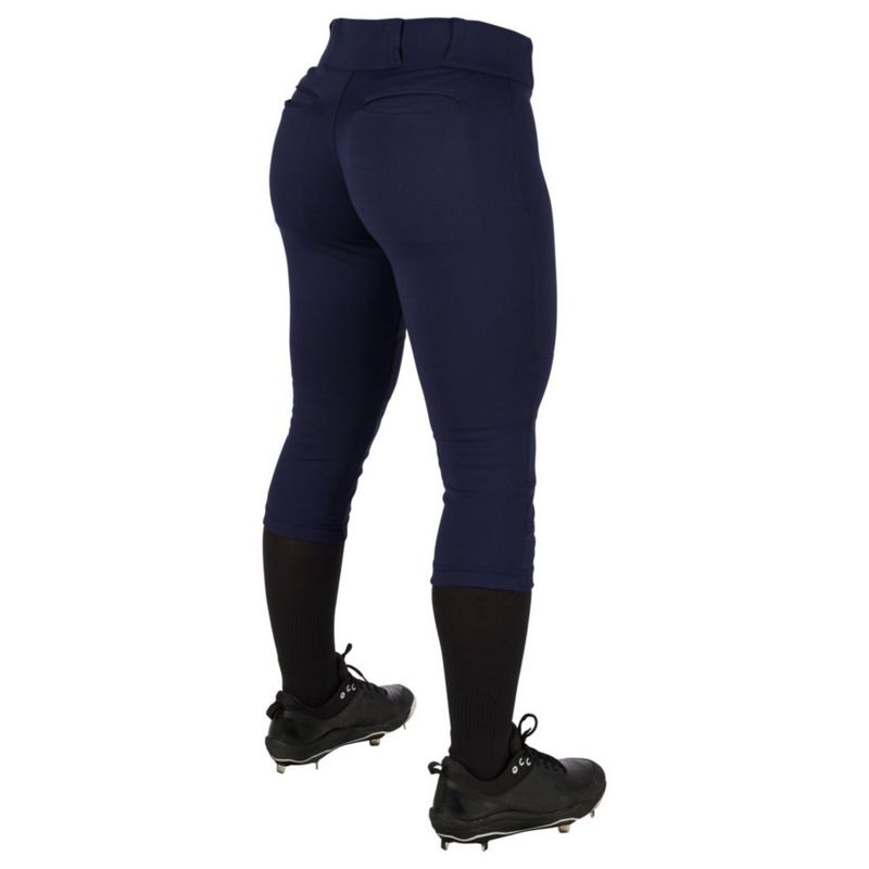 Pantalón de Softbol CHAMPRO XL Azul Marino de Poliéster